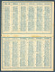 °°° Calendario - Publicitario La Borsa Brevettata - Italia 1909 °°° - Kleinformat : 1901-20