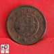 ANGOLA 1 CENTAVOS 1921 -    KM# 60 - (Nº54434) - Angola