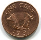 1 CENT 1997 BERMUDA Coin UNC #W11411.U - Bermuda