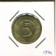 5 TOLARJEV 1994 ESLOVENIA SLOVENIA Moneda #AR382.E - Slowenien