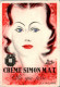 Carte Parfumée Crème Simon M.A.T. Femme Mode 时尚 Fashion ファッション En TB.Etat - Anciennes (jusque 1960)