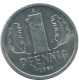 1 PFENNIG 1981 A DDR EAST ALEMANIA Moneda GERMANY #AE052.E - 1 Pfennig