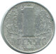 1 PFENNIG 1961 A DDR EAST ALEMANIA Moneda GERMANY #AE056.E - 1 Pfennig