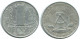 1 PFENNIG 1961 A DDR EAST ALEMANIA Moneda GERMANY #AE056.E - 1 Pfennig