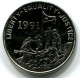 10 CENTS 1997 ERITREA UNC Bird Ostrich Coin #W11348.U - Erythrée