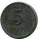 5 PFENNIG 1919 A GERMANY Coin #DB863.U - 5 Rentenpfennig & 5 Reichspfennig