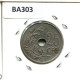 25 CENTIMES 1910 DUTCH Text BELGIUM Coin #BA303.U - 25 Cent