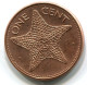 1 CENT 1998 BAHAMAS Münze UNC STARFISH #W11460.D - Bahamas