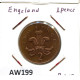 2 PENCE 2002 UK GROßBRITANNIEN GREAT BRITAIN Münze #AW199.D - 2 Pence & 2 New Pence