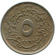 5/10 QIRSH 1911 ÄGYPTEN EGYPT Islamisch Münze #AH282.10.D - Egypt