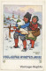 W. Braun / Wien: Boy & Girl Carrying Goose In Snow (Vintage PC 1910s) - Braun, W.