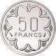 Monnaie, Cameroun, 50 Francs, 1976, Monnaie De Paris, ESSAI, FDC, Nickel, KM:E8 - Cameroon