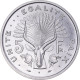Monnaie, Djibouti, 5 Francs, 1977, Monnaie De Paris, ESSAI, FDC, Aluminium - Dschibuti