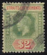 Straits Settlements        .   SG    .   211 A  (2 Scans)     .     O      .    Cancelled - Straits Settlements