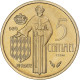 Monnaie, Monaco, Rainier III, 5 Centimes, 1976, Monnaie De Paris, ESSAI, FDC - 1960-2001 Nouveaux Francs