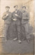 PHOTOGRAPHIE - Trois Hommes Au Cigare -  Carte Postale Ancienne - Fotografie