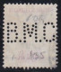 Straits Settlements        .   SG    .   135  (2 Scans)  .  Perfin    .      O        .      Cancelled - Straits Settlements