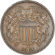 Monnaie, États-Unis, 2 Cents, 1864, U.S. Mint, Philadelphie, SUP+ - 2, 3 & 20 Cents