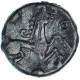Monnaie, Bellovaques, Bronze Au Personnage Courant, 80-50 BC, TTB, Bronze - Gauloises