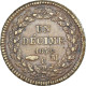 Monnaie, Monaco, Honore V, 1 Décime, 1838, Monaco, TTB, Copper Gilt - 1819-1922 Onorato V, Carlo III, Alberto I