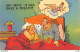 Comic Postcard Tichnor 1940s  AW - NUTS... IT WAS ONLY A DREAM " - Humor