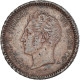 Monnaie, Monaco, Honore V, 1 Décime, 1838, Monaco, Petite Tête, TTB, Bronze - 1819-1922 Onorato V, Carlo III, Alberto I