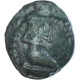 Monnaie, Bellovaques, Bronze Au Personnage Agenouillé, 80-50 BC, TTB, Bronze - Gauloises