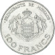 Monnaie, Monaco, Rainier III & Albert, 100 Francs, 1982, Monaco, SUP, Argent - 1960-2001 Nouveaux Francs