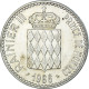 Monnaie, Monaco, Rainier III, Charles III, 10 Francs, 1966, SUP, Argent - 1960-2001 Nouveaux Francs