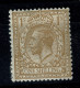 Ref 1608 -  GB KGV - 1/= - Very Lightly Mounted Mint Stamp - SG 395 - Neufs