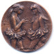 BALLERINE DANZATRICI ARTISTICA MEDAGLIA BRONZO DEL FERRUCCIO GUIDOTTI - Firma's