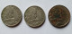 Lot De 3 Pièces De 100 Francs Cochet 1954B, 1955, 1955B - Gad 897 - 100 Francs