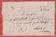 MEMEL LETTRE DE 1823 POUR PARIS VIA STRASBOURG - Lettres & Documents