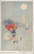 LAWSON WOOD SIGNED 1910s POSTCARD - KIDS & DOG - MOON OR NO MOON WE CARRY ON - ARTISTIQUE SERIE - N. 2588 (4342) - Wood, Lawson