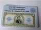 UNITED STATES USA AMERIKA / 5 MINUTES       / MONEY BANKNOTE / COINSHOW/COINSON CARD / MINT   **13223** - Amerivox