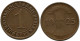 1 REICHSPFENNIG 1925 J ALLEMAGNE Pièce GERMANY #DB777.F - 1 Rentenpfennig & 1 Reichspfennig