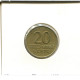 20 CENTU 1997 LITUANIA LITHUANIA Moneda #AS701.E - Litauen