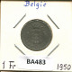 1 FRANC 1950 DUTCH Text BELGIUM Coin #BA483.U - 1 Frank