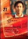 COCACOLA FIFA 2002 WOLRD CUP FOOTBALL CARDS OF CHINESE TEAM- QUI BO, ALMOST PERFECT CONDITION. ORIGINAL - Altri & Non Classificati