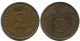 2 REICHSPFENNIG 1937 A DEUTSCHLAND Münze GERMANY #AD855.9.D - 2 Renten- & 2 Reichspfennig