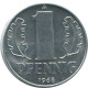 1 PFENNIG 1968 A DDR EAST GERMANY Coin #AE061.U - 1 Pfennig