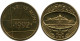 1992 ROYAL DUTCH MINT SET TOKEN NEERLANDÉS (From BU Mint Set) #AH033.E - Jahressets & Polierte Platten