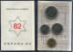 ESPAÑA SPAIN 1980*82 Moneda SET MUNDIAL*82 UNC #SET1260.4.E - Ongebruikte Sets & Proefsets