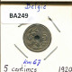 5 CENTIMES 1920 DUTCH Text BELGIEN BELGIUM Münze #BA249.D - 5 Cent