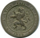 5 CENTIMES 1862 BELGIUM Coin #AX362.U - 5 Cent