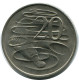 20 CENTS 1976 AUSTRALIA Moneda #AZ157.E - 20 Cents