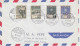 2 Lettres Par Avion Obl. Nordkapp Le 19/7/63 Sur La Série Complète N° 261 à 268 - Storia Postale