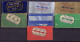 "TRE TESTE" Razor Blade Old Vintage 7 WRAPPERS (see Sales Conditions) - Lames De Rasoir