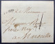 Lettre De PARIS 1776 Pour Marseille Griffe PARIS "à L'infini" + Taxe 11 TTB - ....-1700: Precursors