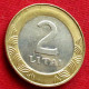 Lithuania 2 Litai  2008 Lituanie Litouwen Litauen W ºº - Lithuania